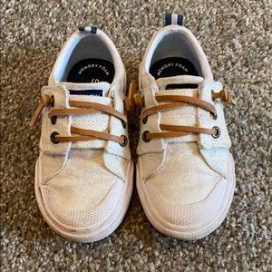 Sperry Memory Foam Velcro Sparkle Shoes